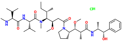 (image for) MC004063 Monomethyl auristatin E (MMAE) HCl